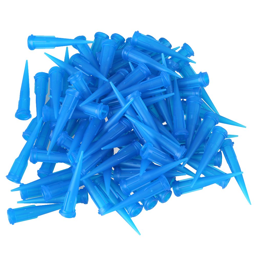 100pcs 22Gauge TT Blunt Dispensing Syringe Needle Plastic Tapered Tips