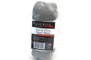 extra fine steel wool skein (grade 4/0, 0000) - by rogue river tools. 4/0 grade, polishing, finishing, cleaning, & smoothing!