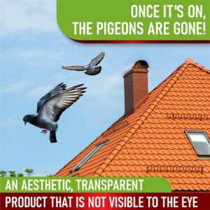 Shock Tape kit for Pigeon & Bird Control - Bird Trainer Solution for Keeping Birds Away from Rooftops, Patios, Windowsills Fences - Durable Shock Tape & Electronic Charger Kit- Spikes Alternative.