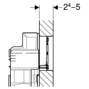 Geberit 115.640.GH.1 Toilets and Bidets, Grey