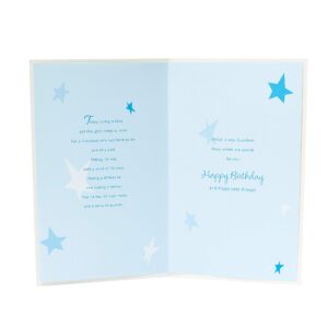 UK Greetings 21st Birthday Card for Grandson - Lovely Design, 149mm x 229mm