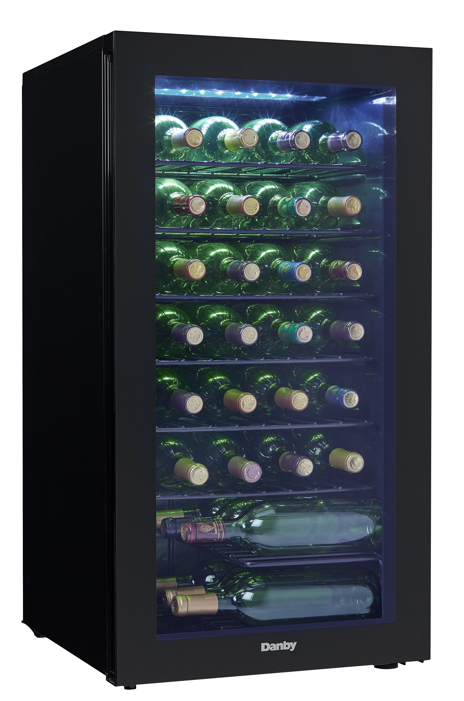 Danby DWC032A2BDB 36 Bottle Wine Cooler, Black