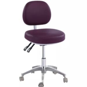 Mobile Chair Surgical Doctors Nurse Stool with Backrest QY500 Deluxe Type Sold by Oubo Dental