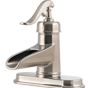 Pfister LF-M42-YPKK LFM42YPKK Ashfield Single Control 4" Centerset Bathroom Faucet in Brushed Nickel