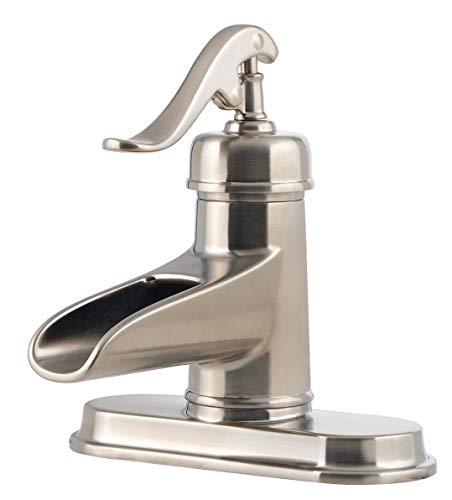 Pfister LF-M42-YPKK LFM42YPKK Ashfield Single Control 4" Centerset Bathroom Faucet in Brushed Nickel