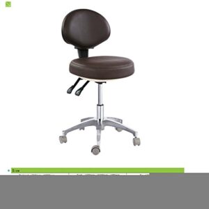 Dental Mobile Chair Doctor's Stool Micro Fiber Leather Seat Height Adjustment CE