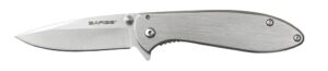 sarge knives - hawk swift assisted fold knife - chrome (sk-822)