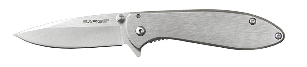 Sarge Knives - Hawk Swift Assisted Fold Knife - Chrome (SK-822)