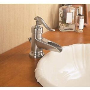 Pfister LF-M42-YPKK LFM42YPKK Ashfield Single Control 4" Centerset Bathroom Faucet in Brushed Nickel