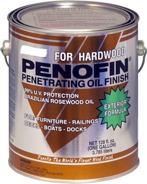 Penofin Deep Penetrating Oil Treatment for Exotic Hardwood Exterior, Wood Stain IPE Finish (1 Gallon)