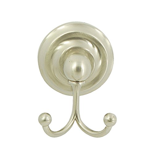 Better Home Dolores Park Robe Hook | Traditional Bathroom Towel and Robe Hook - Satin Nickel