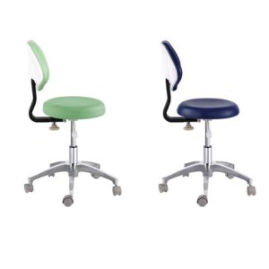 PU Leather Medical Dental Dentist's Chair Doctor's Stool Adjustable Mobile Chair QY90E