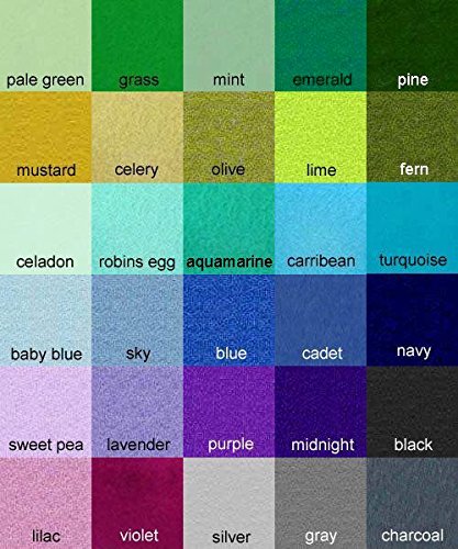 100% Merino Wool Craft Felt - 8” x 12” Sheet - Robins Egg