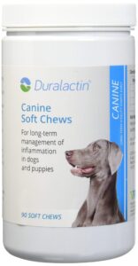 duralactin canine (long term inflammation support) - 90 soft chews, 90 count