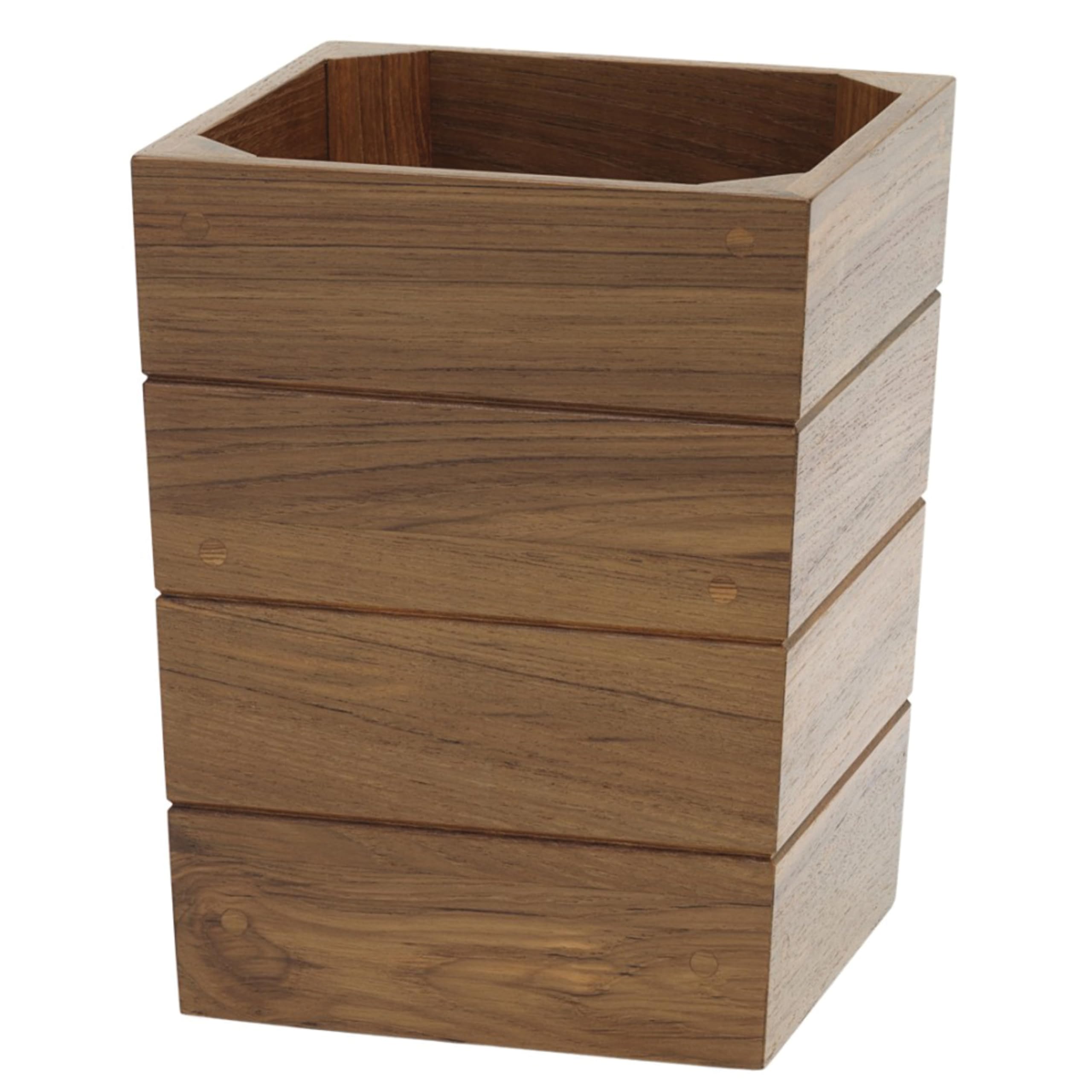 Whitecap 63102 Teak Small Waste Basket