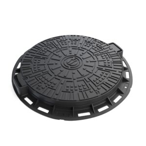 vodaland plastic manhole cover with bolted down removable lid reinforced steel for durability