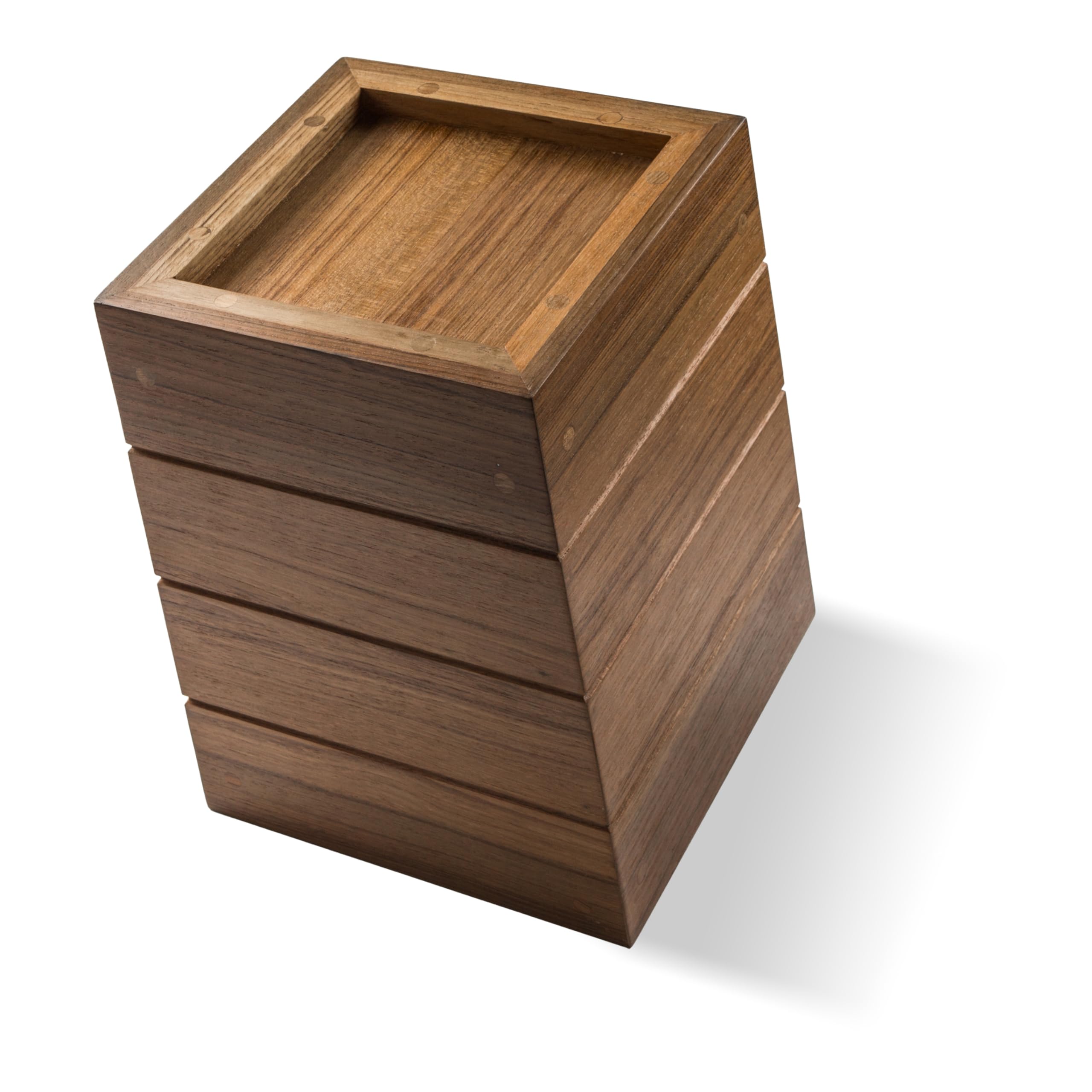 Whitecap 63102 Teak Small Waste Basket