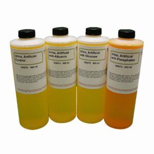 ALDON Innovating Science - Understanding Urinalysis - Demonstration of Urinalysis Techniques - Set of 4: Control, Albumin, Glucose, Phosphates- Cannot be Used for Drug Test Evasion