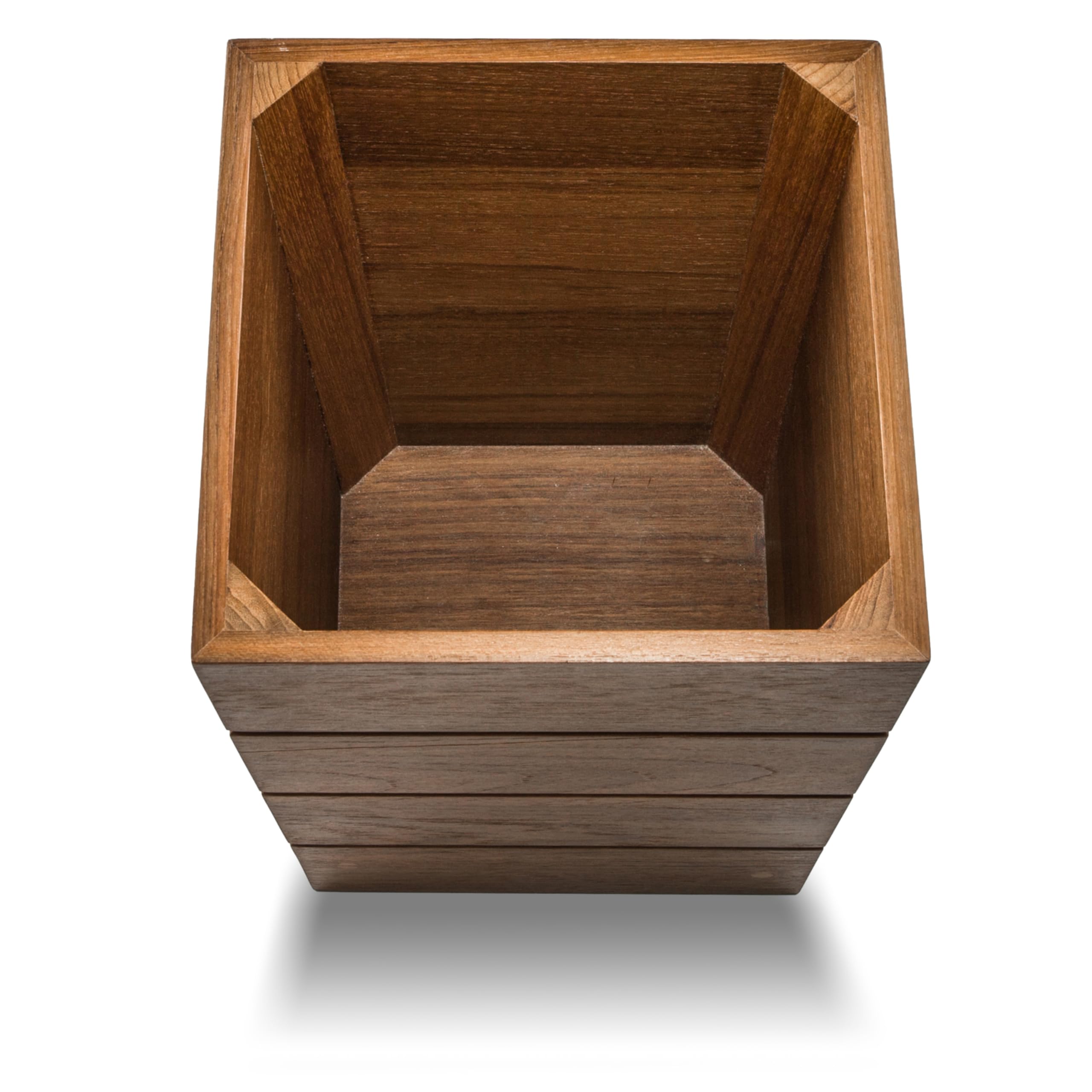 Whitecap 63102 Teak Small Waste Basket