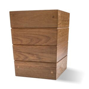 Whitecap 63102 Teak Small Waste Basket