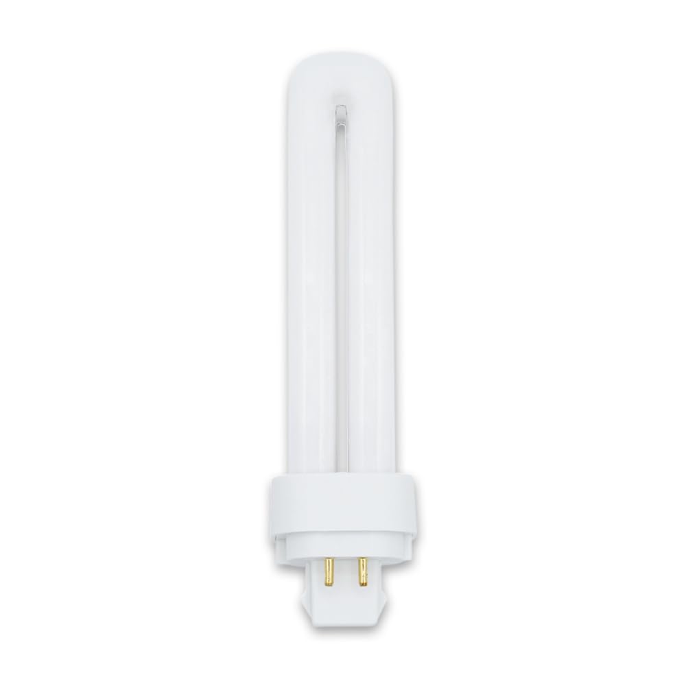 Technical Precision 26W CFL Bulb Replacement for Light Bulb/Lamp Cfq26w/g24q/827 T4 Double Tube Compact Fluorescent Bulb - G24Q-3 4-Pin Base - 2700k Warm White - 1 Pack