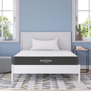 Modway Aveline Gel Infused Memory Mattress with CertiPUR-US Certified Foam, Full, White