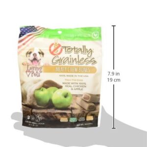 Loving Pets Totally Grainless - Chicken and Apple Meaty Chew Bones for Dogs (for Small Dogs Less Than 20 lbs), 6oz