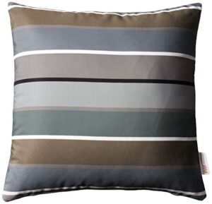 modway outdoor indoor all weather patio throw pillow in stripe