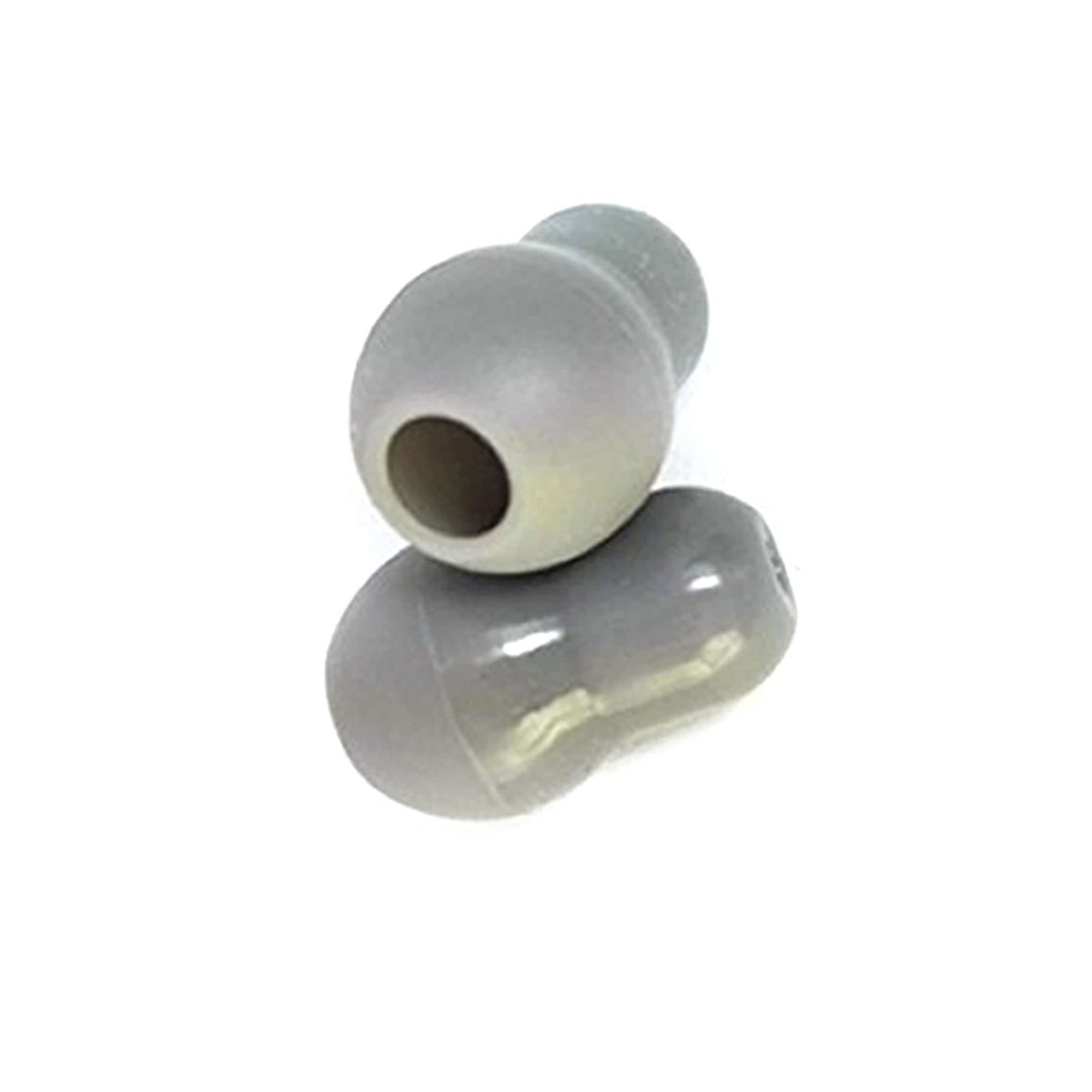 10Pcs Super Soft Earplug Eartips Earpieces Replacement for Littmann Stethoscope Silicone Gray