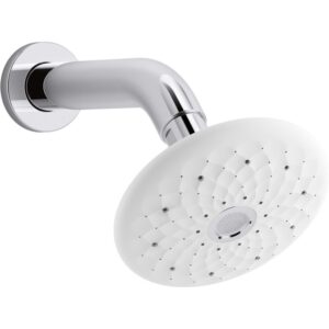 kohler kohg9# k-72597-cp exhale b120 2.0 gpm multifunction showerhead, polished chrome,