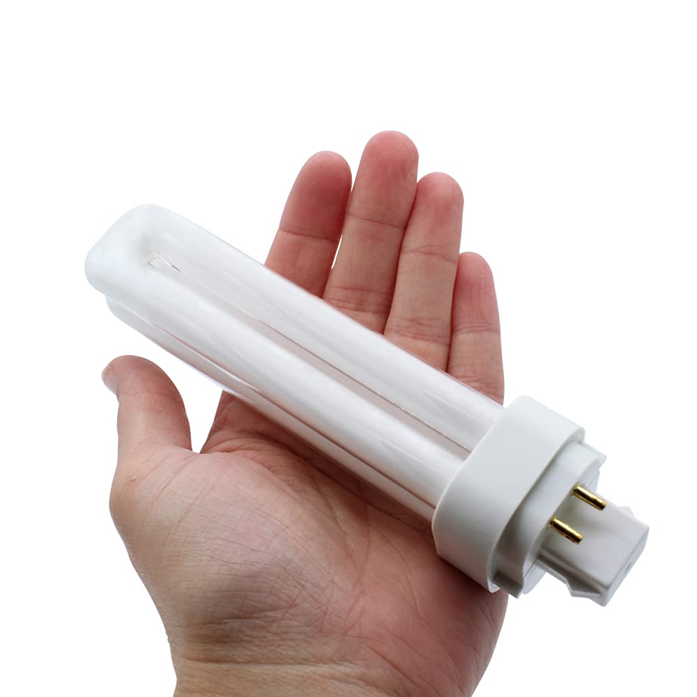 Technical Precision 26W CFL Bulb Replacement for Light Bulb/Lamp Cfq26w/g24q/827 T4 Double Tube Compact Fluorescent Bulb - G24Q-3 4-Pin Base - 2700k Warm White - 1 Pack