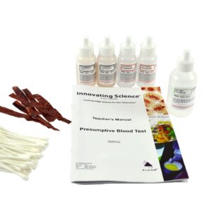 ALDON Innovating Science Forensic Chemistry: Presumptive Blood Test Kit - Materials for 30 Tests