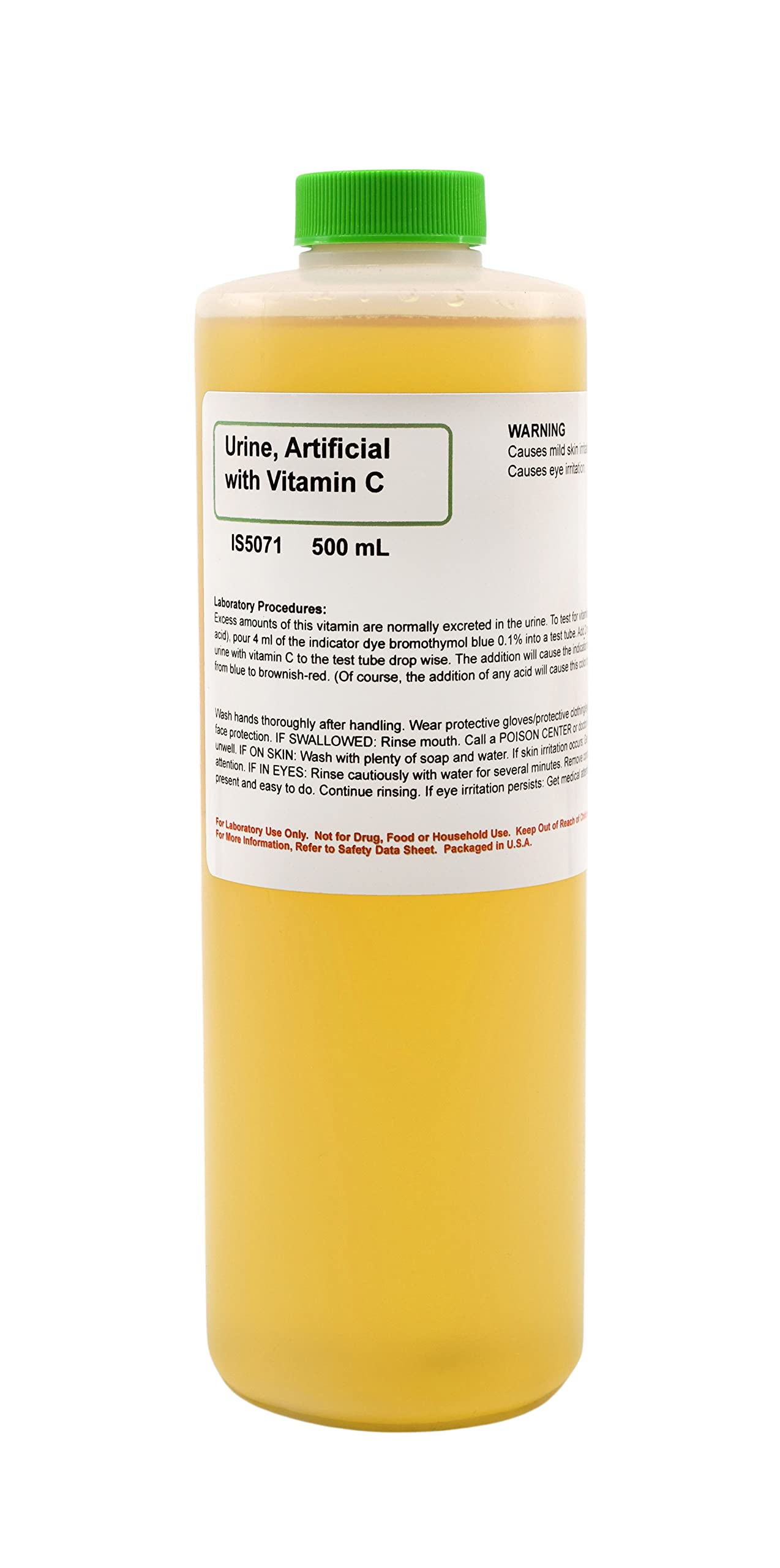 ALDON Innovating Science - Understanding Urinalysis - Demonstration of Urinalysis Techniques - Fluid with Vitamin C - 500mL