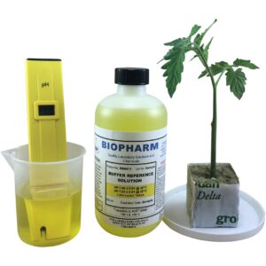 pH Buffer Calibration Solution Kit 4-Pack — 250 mL (8.4 fl oz) Each: pH 4.00 Buffer, pH 7.00 Buffer, pH 10.00 Buffer, and Electrode Storage Solution — NIST Traceable Reference Standards