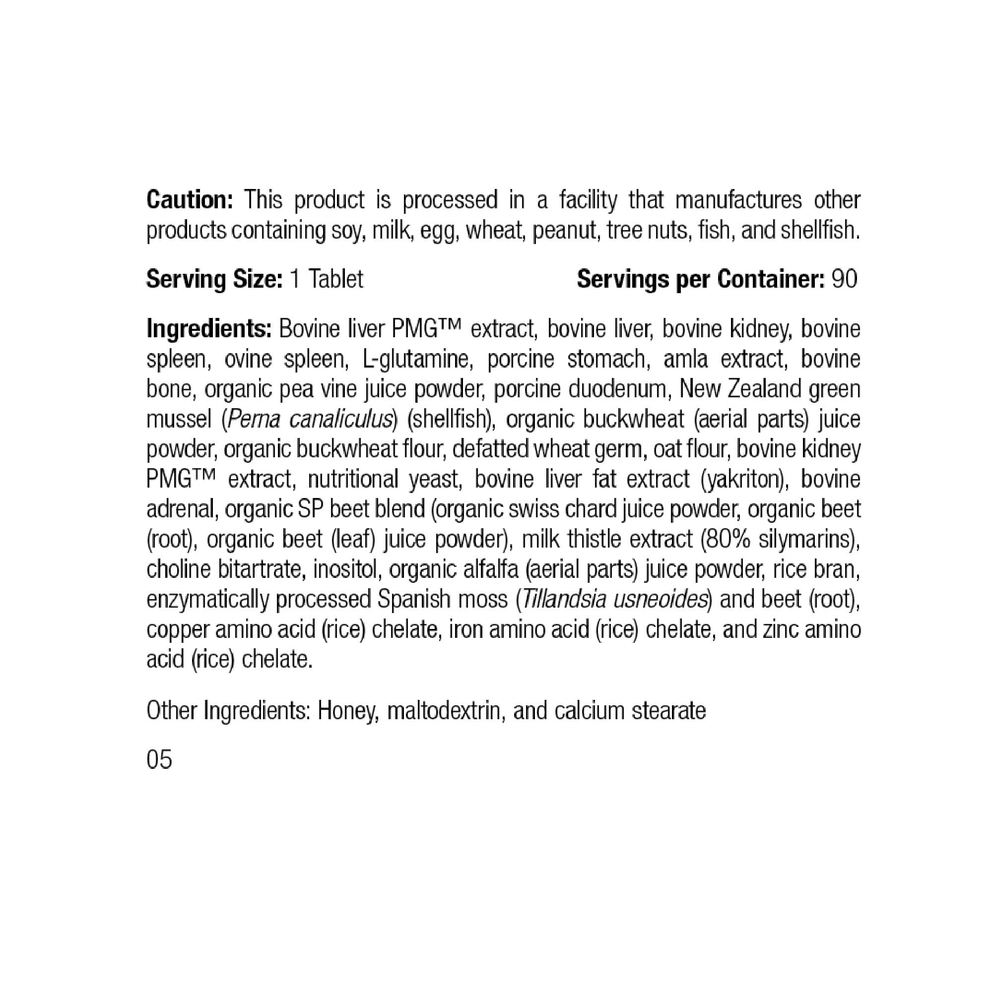 Standard Process Feline Hepatic Support - Cat Health Supplement for Liver Support - Hepatic Circulation & Liver Metabolism Aid - Tablet Supplement to Aid Hepatic Immune Function - 90 Tablets