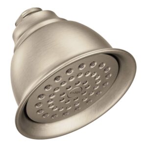 moen cl6302bn 4.38-inch single function showerhead, brushed nickel