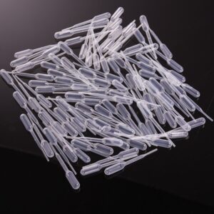 Mudder 200 Pieces 0.2 ml Capacity Disposable Graduated Transfer Pipettes Dropper Polyethylene