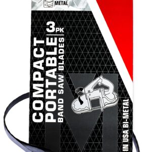 Morse Master Cobalt Bi-Metal Compact Portable Band Saw Blade 35 3/8 x 1/2 x .020 14/18 TPI 3/Box (003056 / ZWEP351418MC)