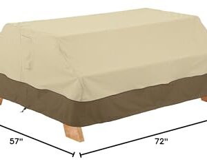 Classic Accessories Veranda Water-Resistant 70 Inch Picnic Table Cover, Outdoor Table Cover