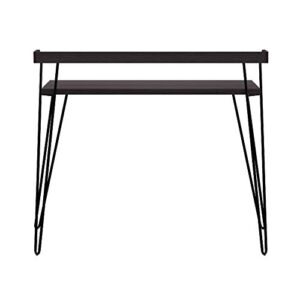 Ameriwood Home Haven Retro Desk with Riser, Espresso