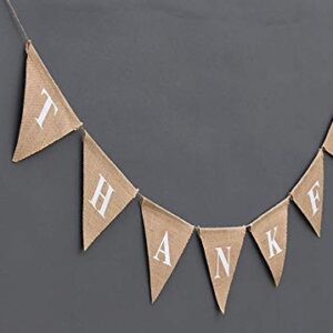 Thankful Banner Ornate Give Thanks Banner Rustic Chic Party Décor Engagement Wedding Bridal Shower Décor-Holiday Bunting-Home and Outdoor Banner-Elegant Grateful Banner