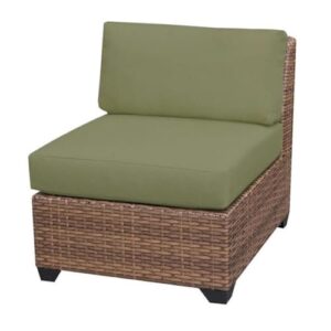 tkc laguna outdoor wicker chair in cilantro