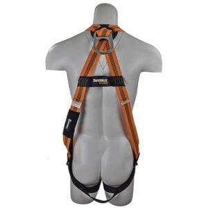 SafeWaze FS99185-E Single D-Ring Harness, Grommet Leg Straps, Universal Size