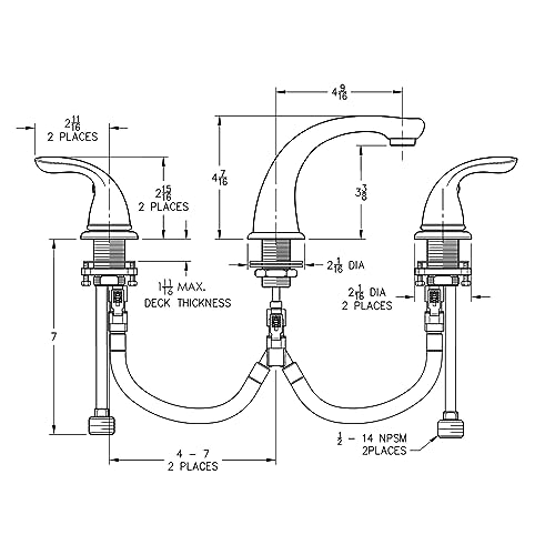 Pfister LG149610Y Pfirst Series 2-Handle 8" Widespread Bathroom Faucet in Tuscan Bronze, 8 Inch