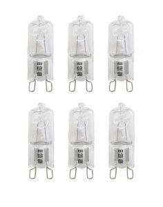 vstar g9 halogen bulb, 40-watt 120-volt base g9 halogen bulb (6pack)