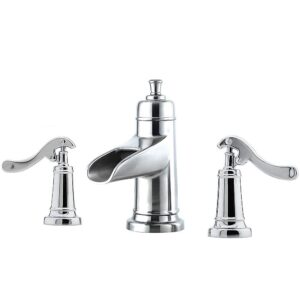 Pfister LG49YP1C Ashfield 2-Handle 8" Widespread Bathroom Faucet in Polished Chrome, Water-Efficient Model