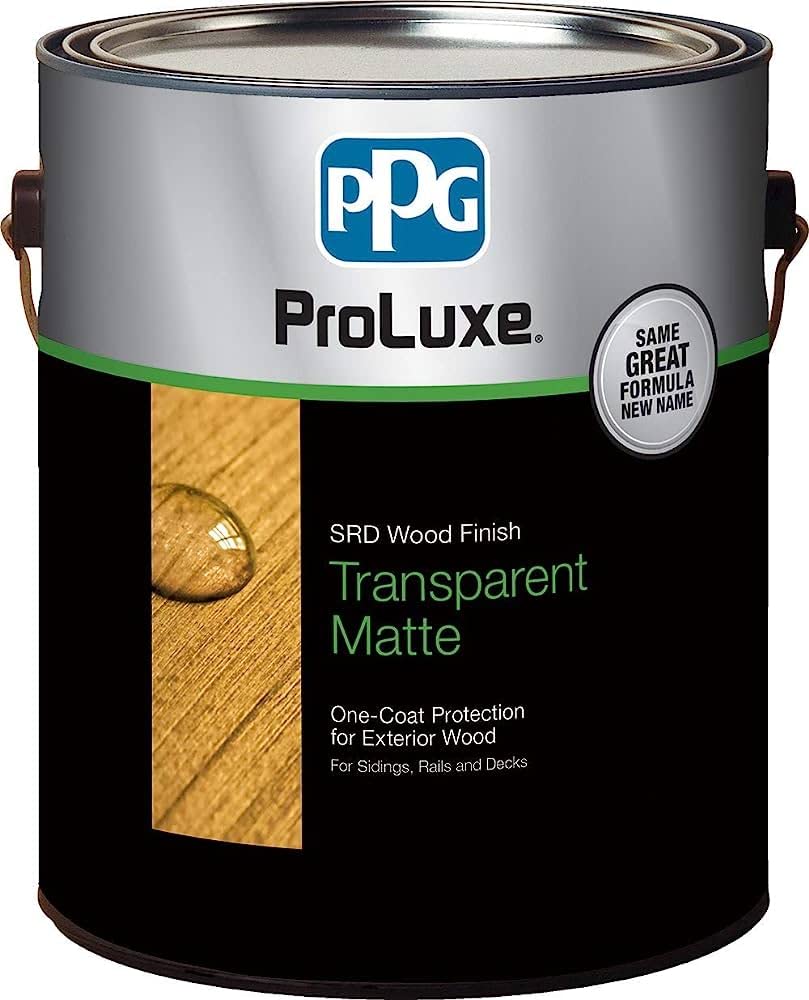 PPG ProLuxe Gallon Cetol SRD Exterior Wood Finish Translucent - Cedar 077 Y