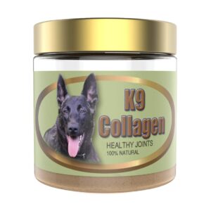 K9 Collagen Hip & Joint Supplement for Dogs - Fish Collagen Powder for Canines, Supports Healthy Joints, Improved Mobility, Pain Relief, Pet Wellness, Puppy Care, 1 Month Supply