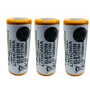 3PC Lithonia ELB1210N, ELB1201N REPLACEMENT Battery