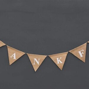 Thankful Banner Ornate Give Thanks Banner Rustic Chic Party Décor Engagement Wedding Bridal Shower Décor-Holiday Bunting-Home and Outdoor Banner-Elegant Grateful Banner